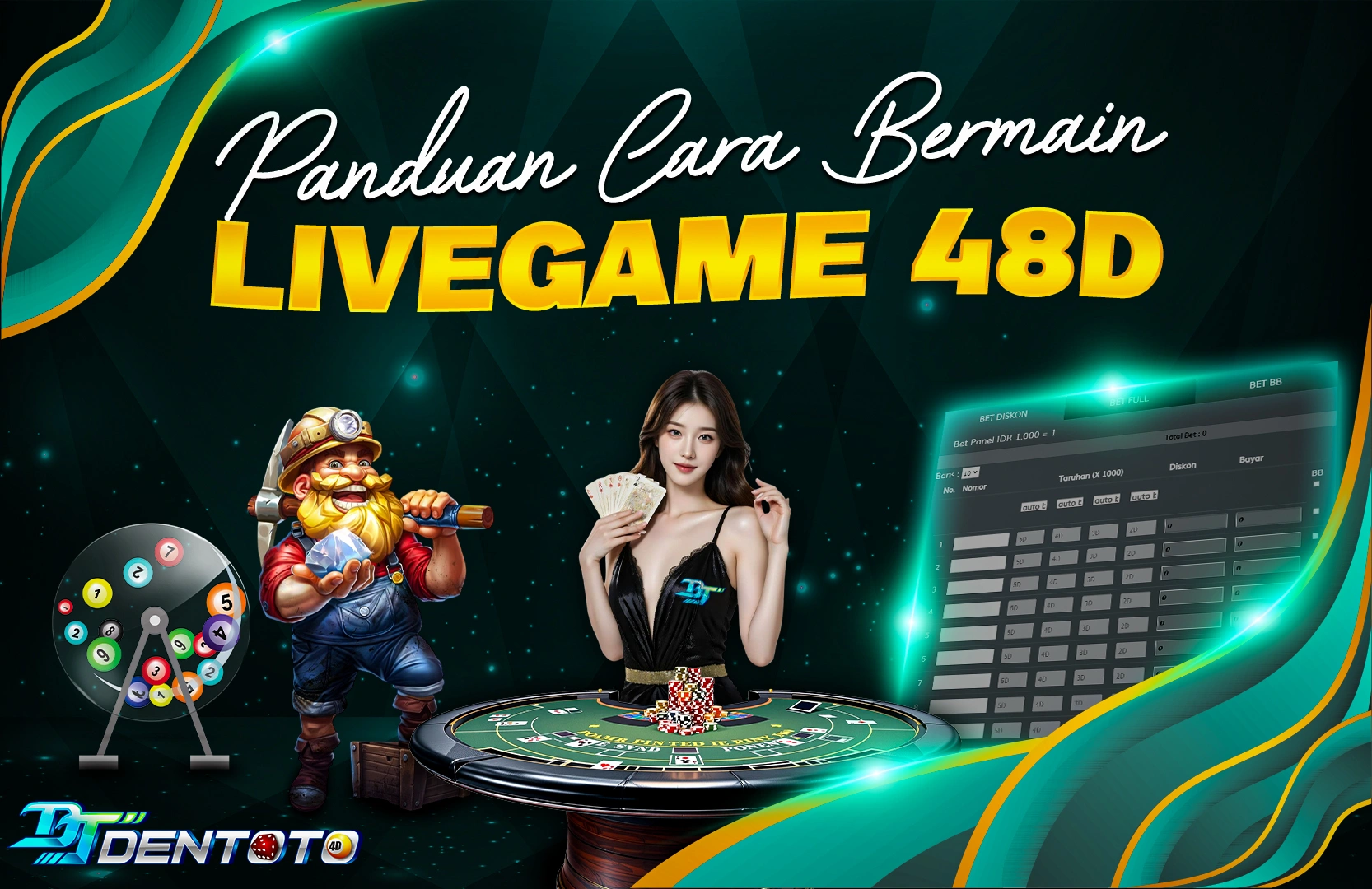 CARA BERMAIN PERMAINAN 48D DI DENTOTO