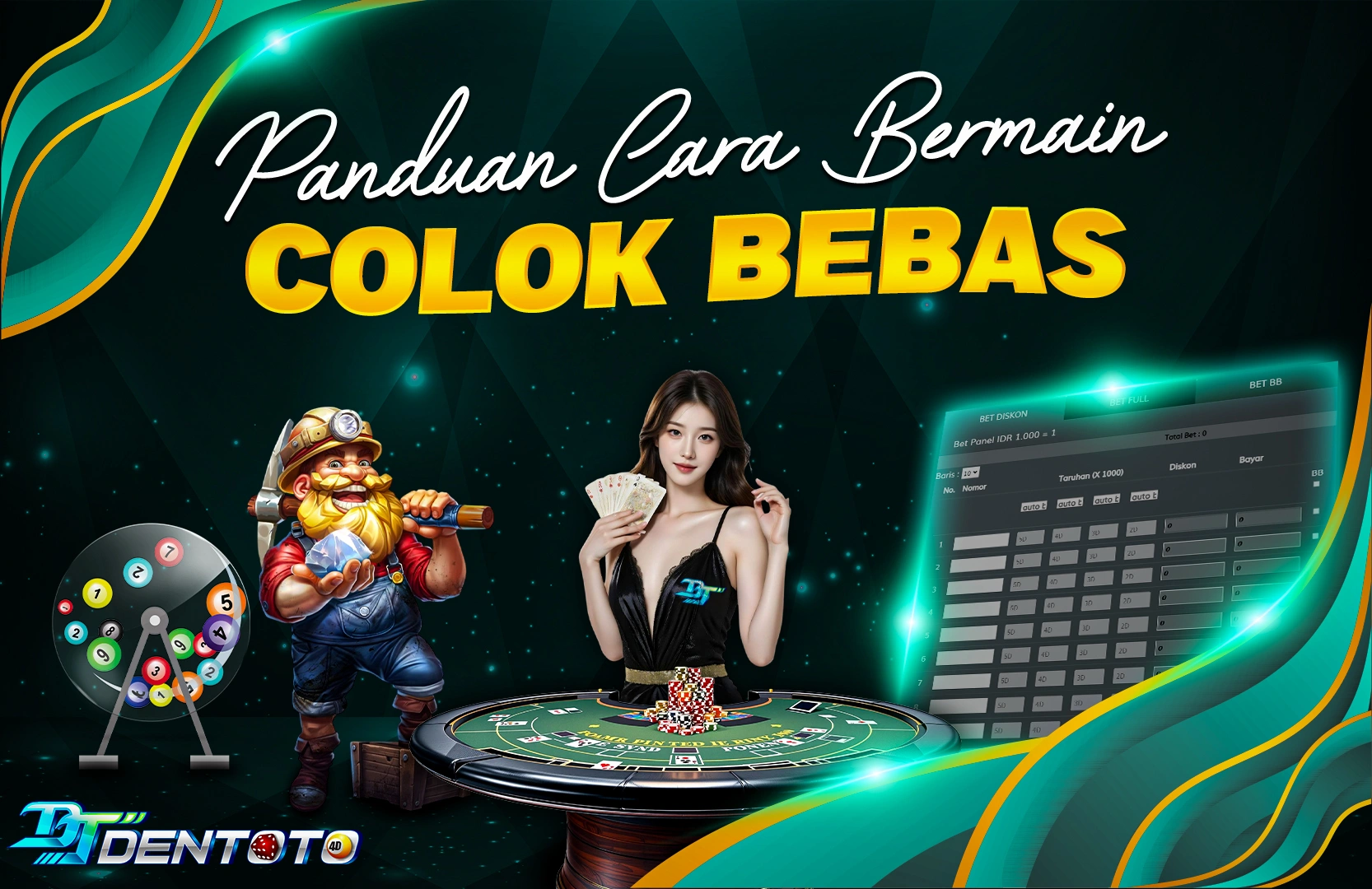 CARA BERMAIN PERMAINAN TOGEL COLOK BEBAS DI DENTOTO