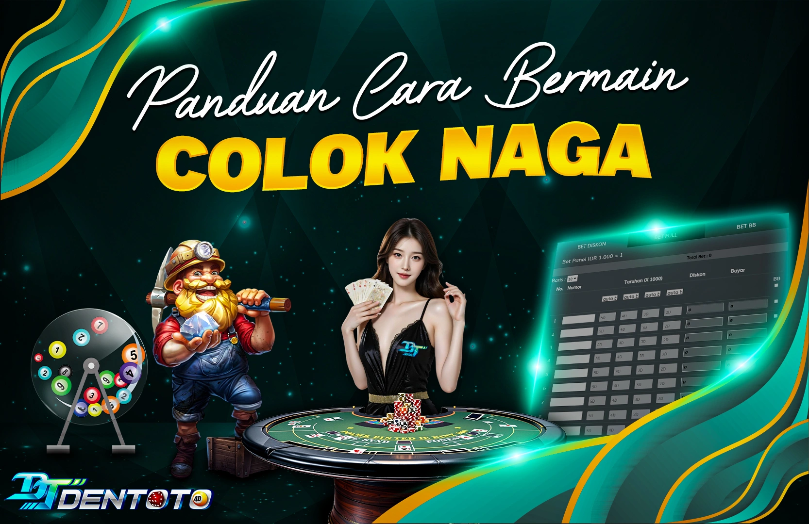 CARA BERMAIN PERMAINAN TOGEL COLOK NAGA DI DENTOTO