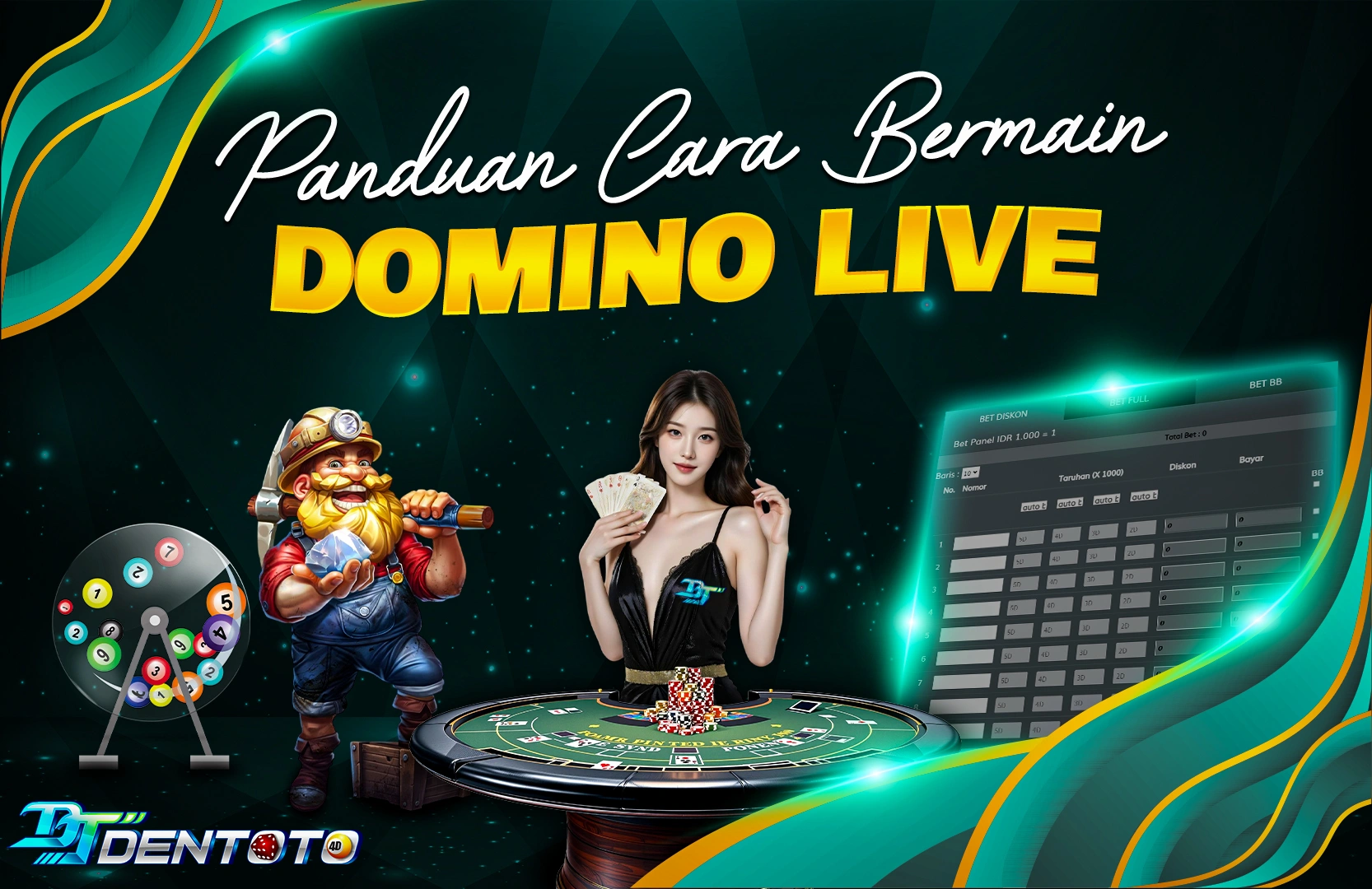 CARA BERMAIN PERMAINAN DOMINO LIVE DI DENTOTO
