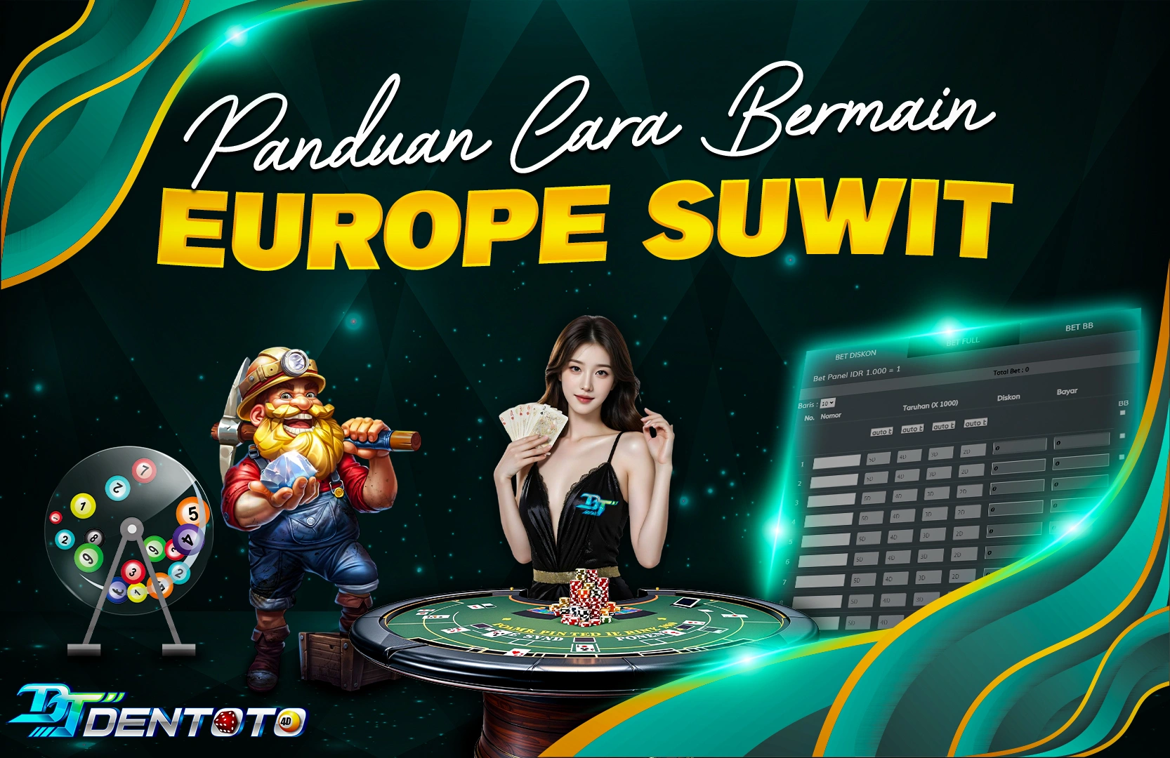 CARA BERMAIN PERMAINAN EUROPE SUWIT DI DENTOTO