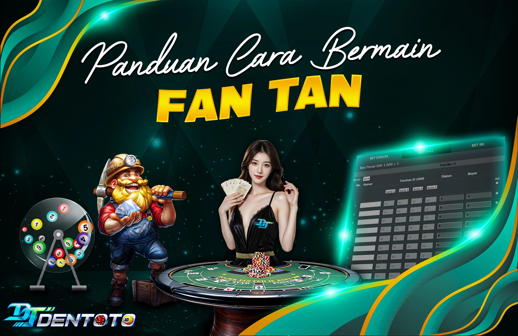 CARA BERMAIN PERMAINAN FANTAN DI DENTOTO