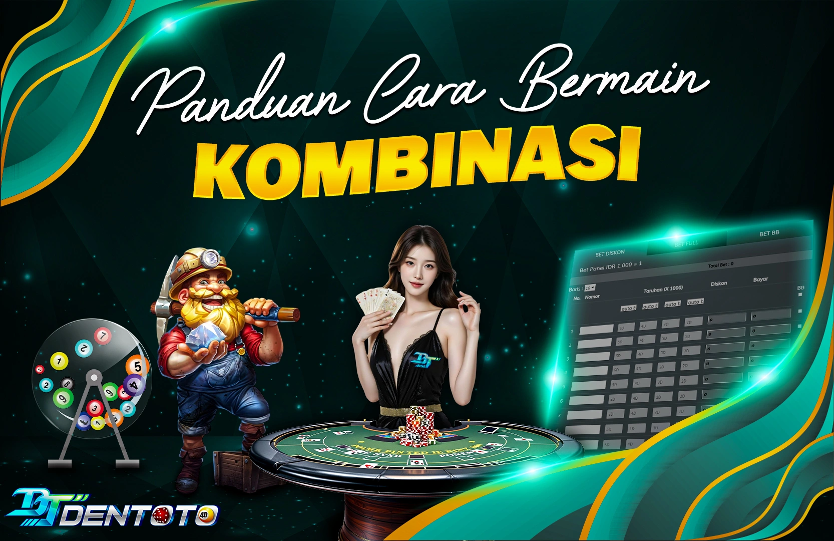 CARA BERMAIN PERMAINAN TOGEL KOMBINASI DI DENTOTO